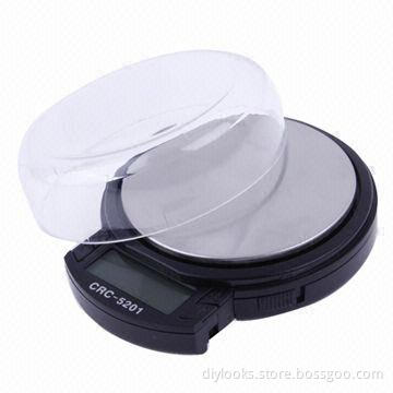Smart Switchable Capacity Digital Pocket Scale (200g x 0.01g/500g x 0.1g)